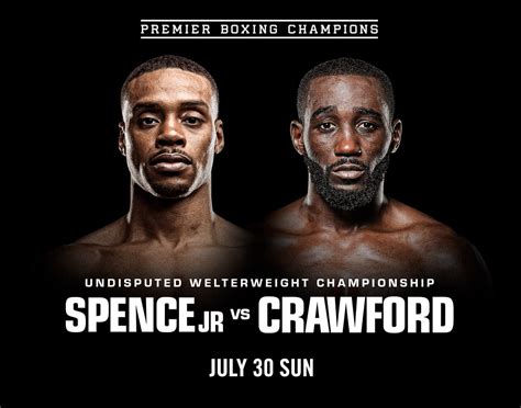 how to order spence vs crawford fight|Spence